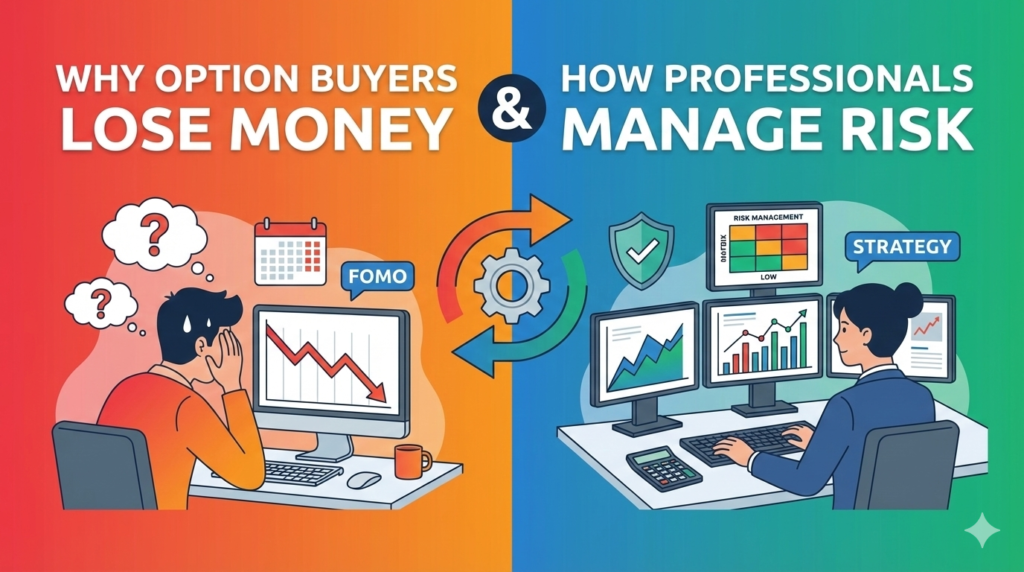 Why Option Buyers Lose Money & How Professionals Manage Risk